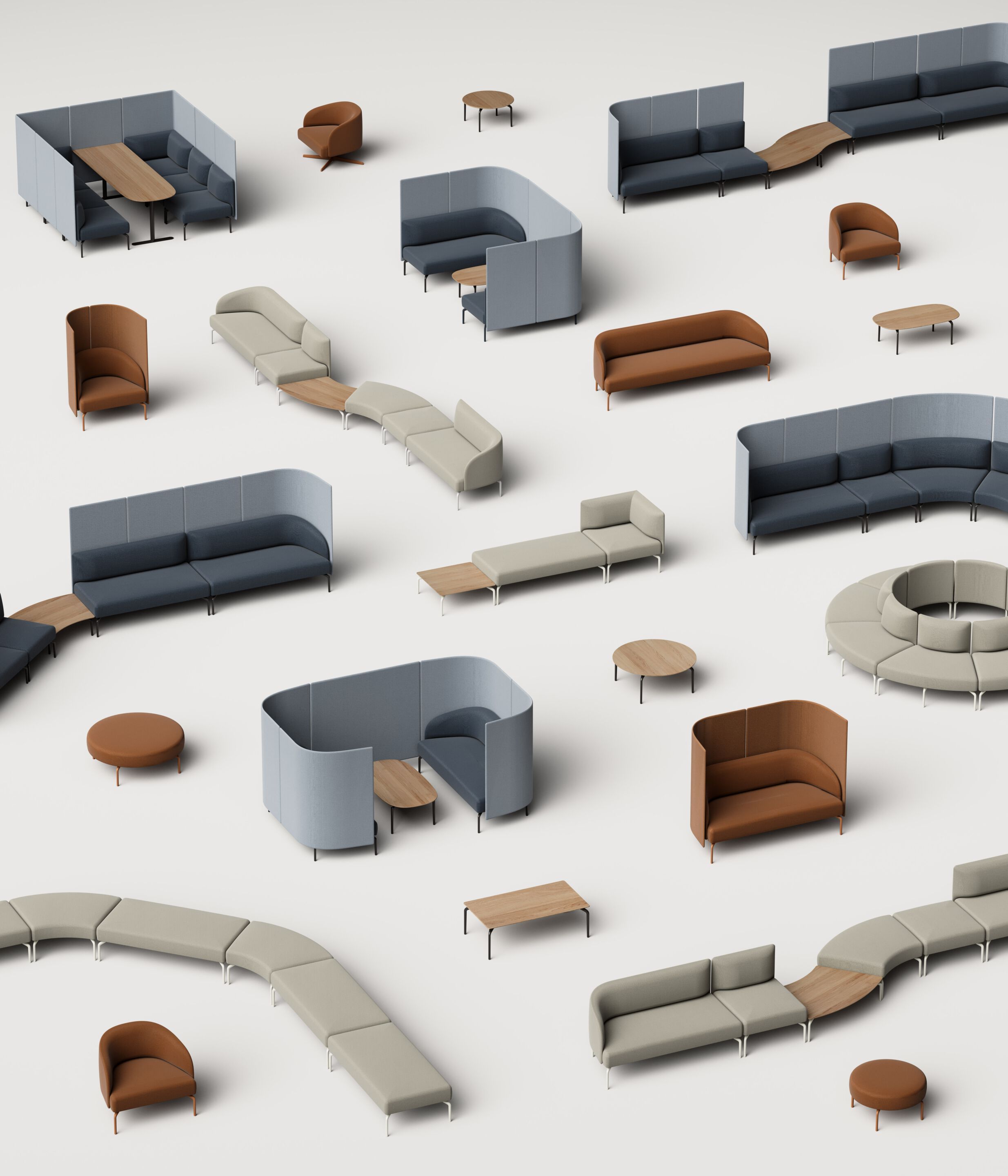 Деревянный квадратный низкий журнальный столик INCLASS Kern ARCH-00034374 - Вид №3