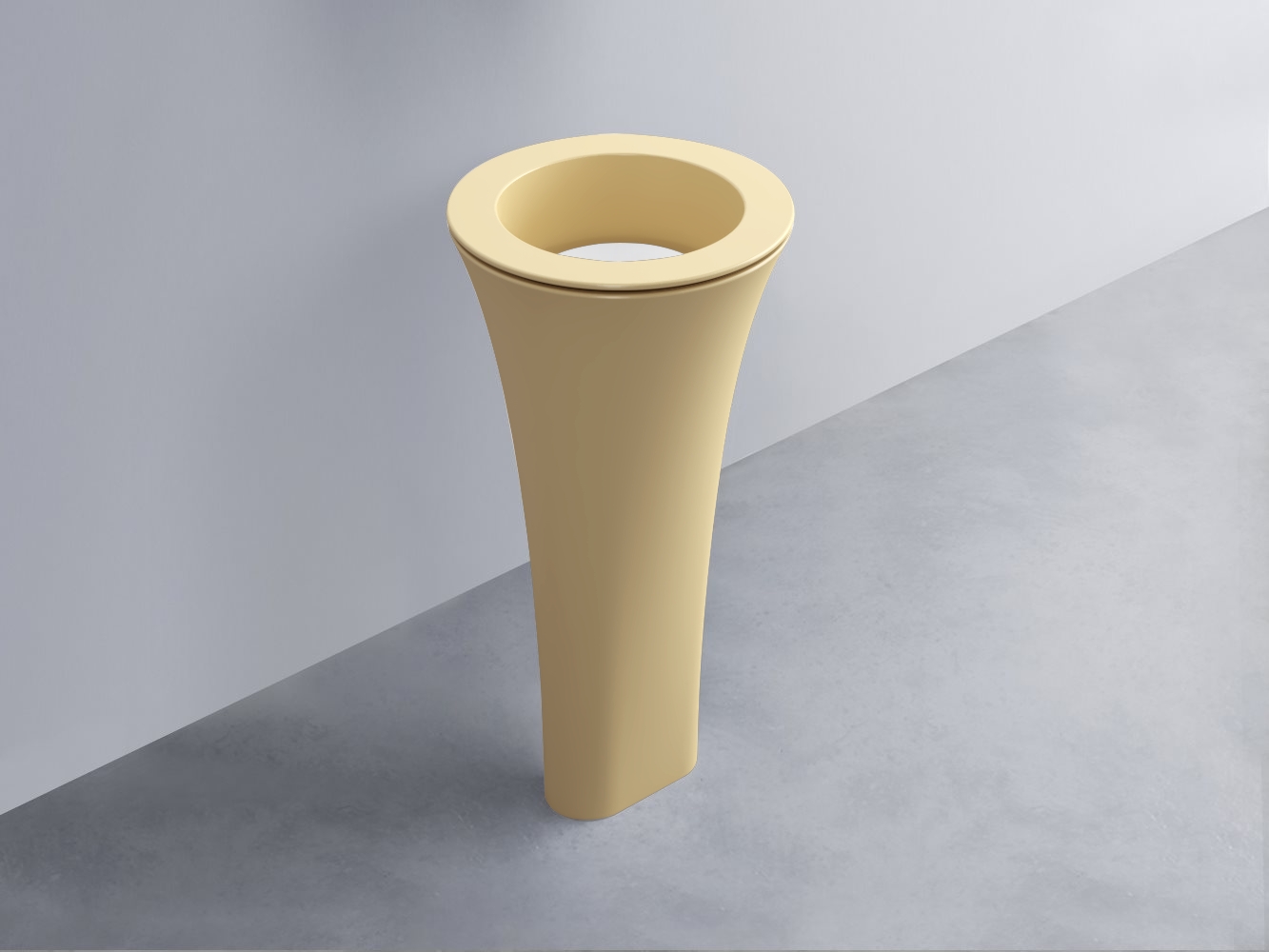 AMLA45-CN+AMPILT-BL+AMCOLT-CN Раковина Amedeo Tondo отдельностоящая cielo Enjoy + Amedeo Ceramica Cielo