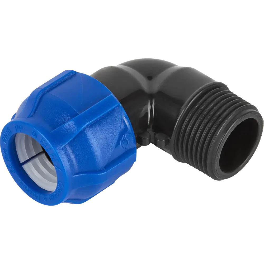 Отвод комбинированный 90° ПНД Valfex 1"x25 мм НР STLM-2066573