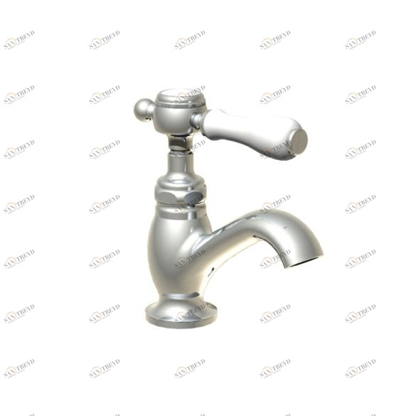 19.232 Смеситель для горячей мойки 1/2 '' / ручка из фарфора HORUS Range Julia Victoria                                                                                Range Lave-mains classique 