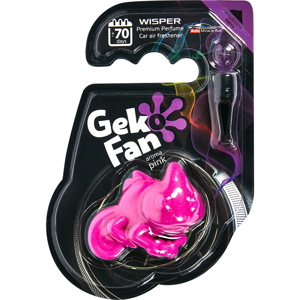 Ароматизатор Wisper Gekofan Pink STLM-2190883