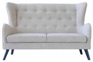 Heavens Тафтинговый 2-местный тканевый диван с высокой спинкой Harry