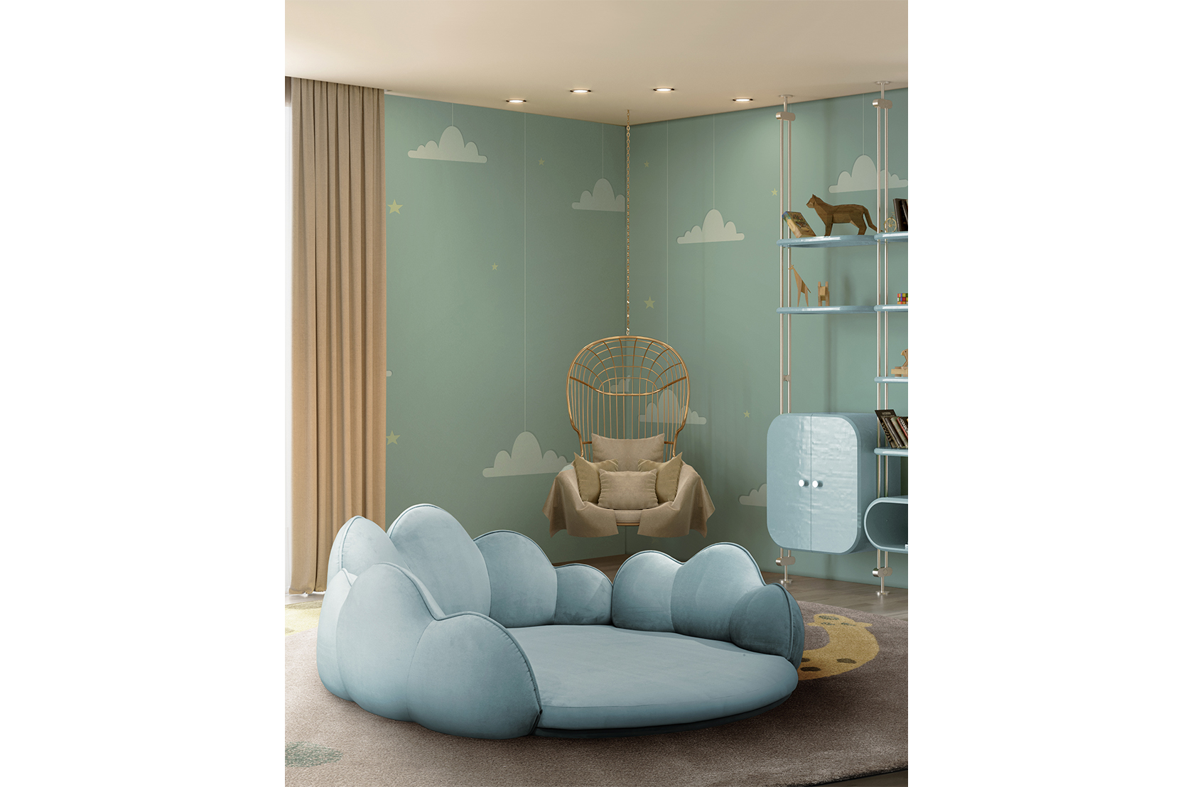 CIST445 Диваны детские Майло - Малыш Circu  - Вид №15