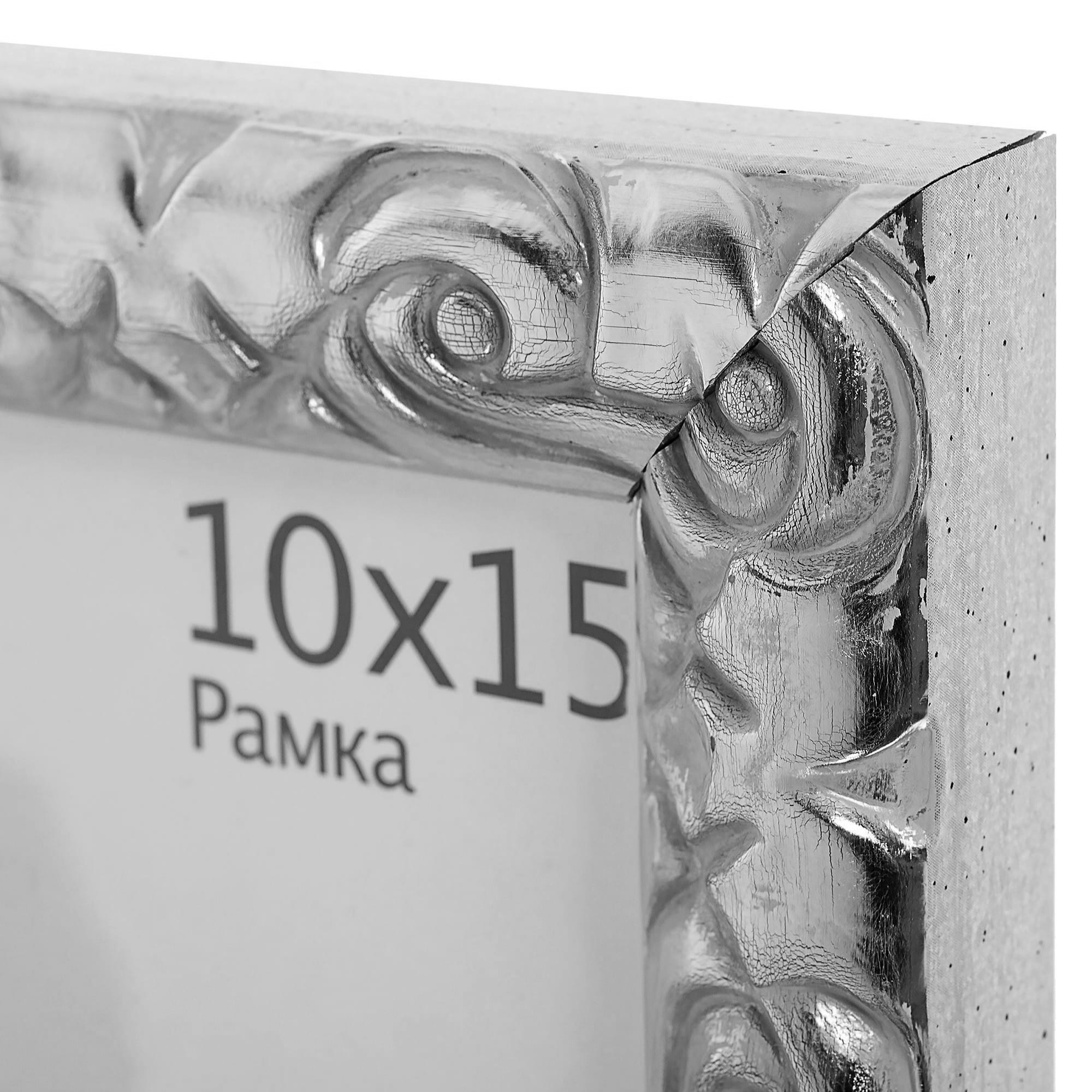 18464583 Рамка Paola 10x15 см цвет серебро Santreyd  - Вид №1