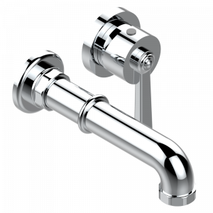 G7D-6541B Trim only for Built-in basin mixer with spout (two x 1/2'' inlets and one 1/2'' outlet), without waste Thg-paris Saint Germain с рукоятками Хром