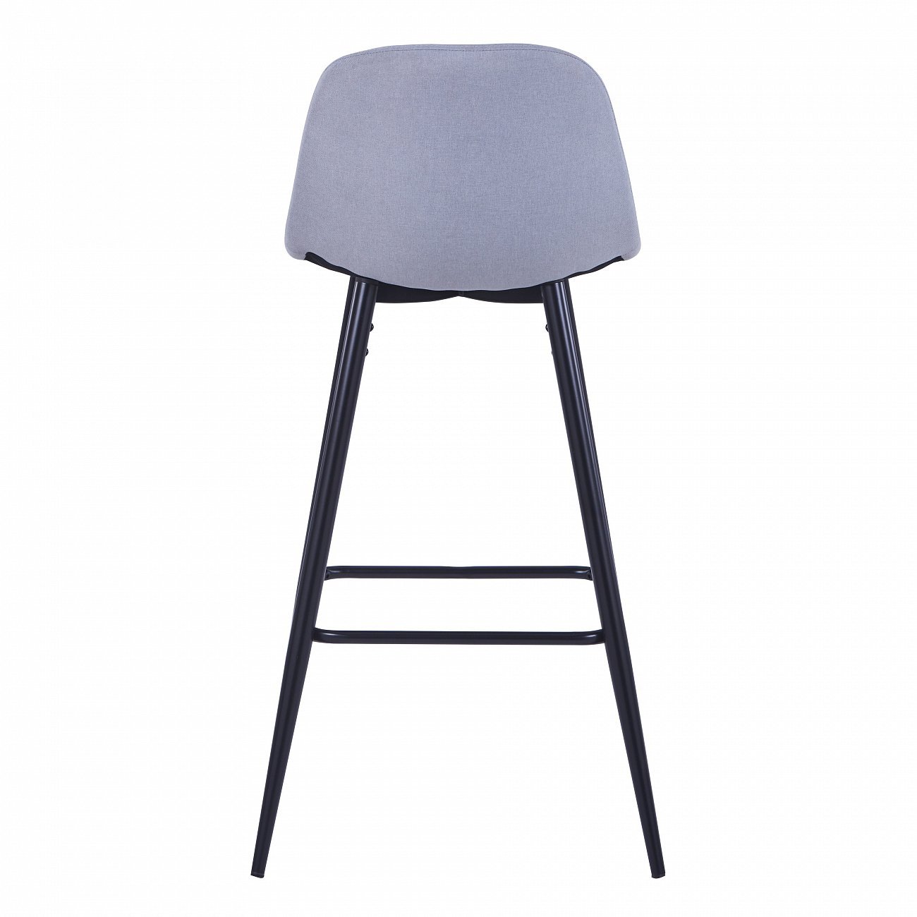 Стул барный со спинкой светло-серый "Валенсия New" STOOL GROUP  00-3882034 Серый  - Вид №4