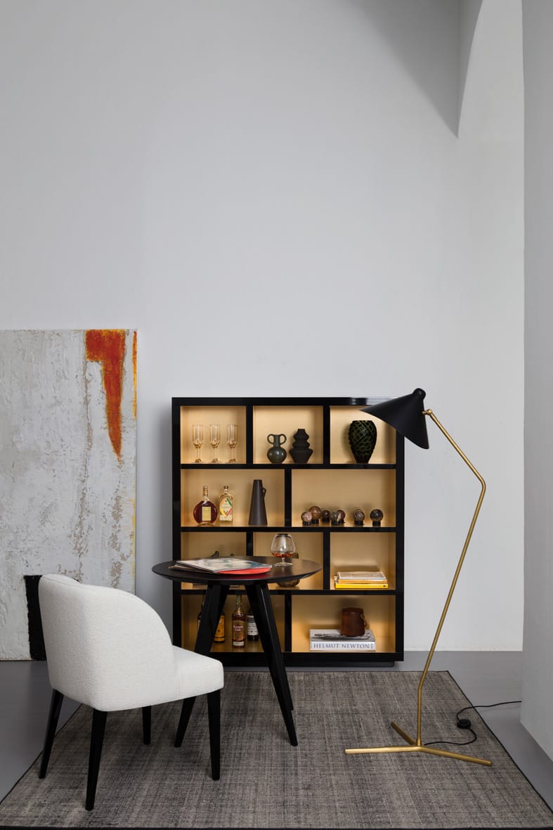 Деревянный книжный шкаф DOM EDIZIONI HEGE MEDIA ARCH-00018791 - Вид №2