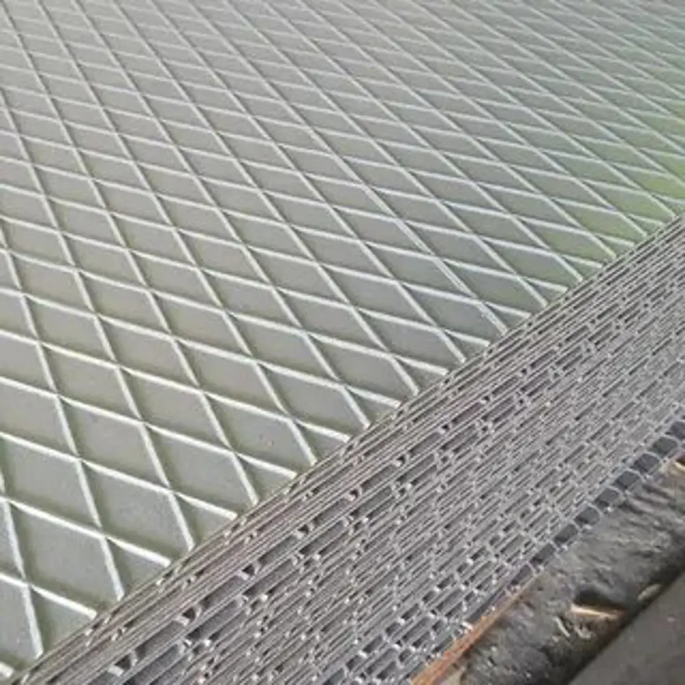 Лист рифленый ромб 2x300x1200 мм, металл Santreyd STLM-2204558 - Вид №1