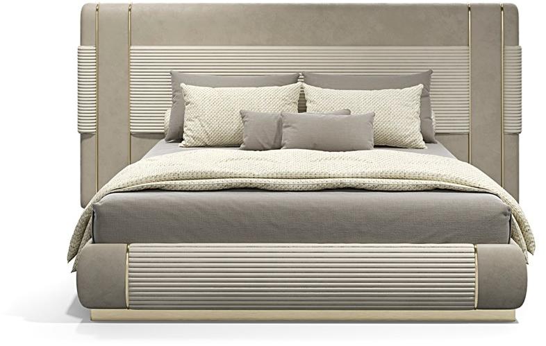 Capital Collection Двуспальная кровать из ткани с высоким изголовьем sun-id-1487896 - Вид №1