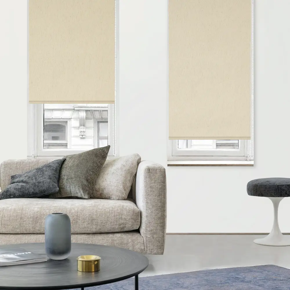 Штора рулонная Miamoza 120x160 см бежевая Santreyd LINEN STLM-2032870 - Вид №2
