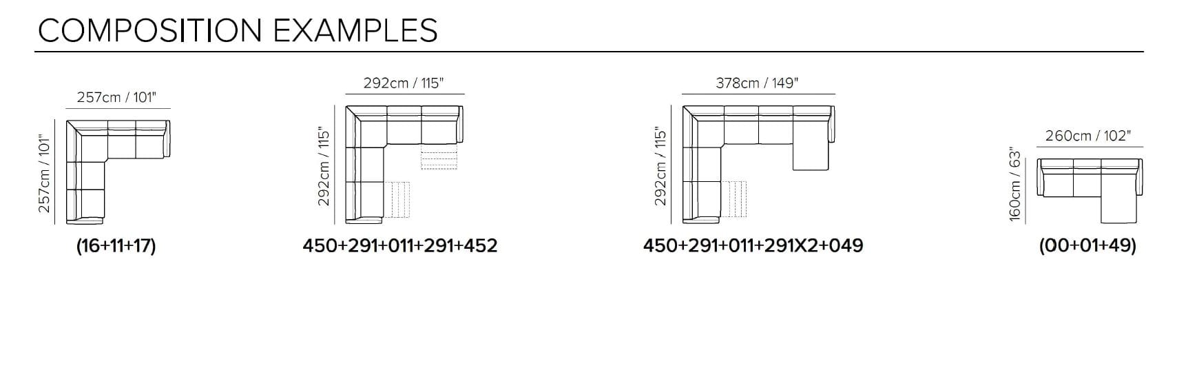 Угловой диван с откидной спинкой из ткани Natuzzi Italia Стэн ARCH-00114422 - Вид №7