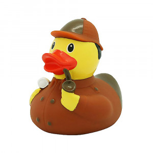 1883 Уточка резиновая Детектив Веселые Ути-Пути