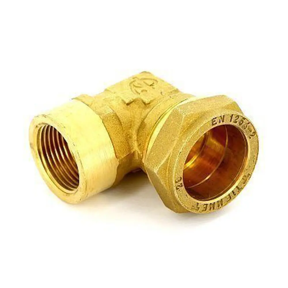 Отвод обжимной Tiemme внутренняя резьба 28 ммx3/4" медь 1000156 STLM-2200666