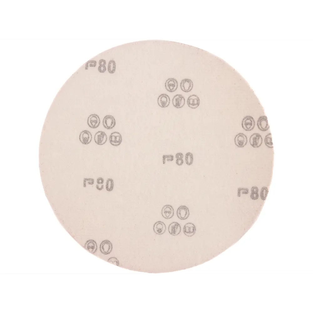 Круг шлифовальный Свое ремесло без отверстий P80 180 мм, 5 шт СВОЁ РЕМЕСЛО STLM-2178234 - Вид №1