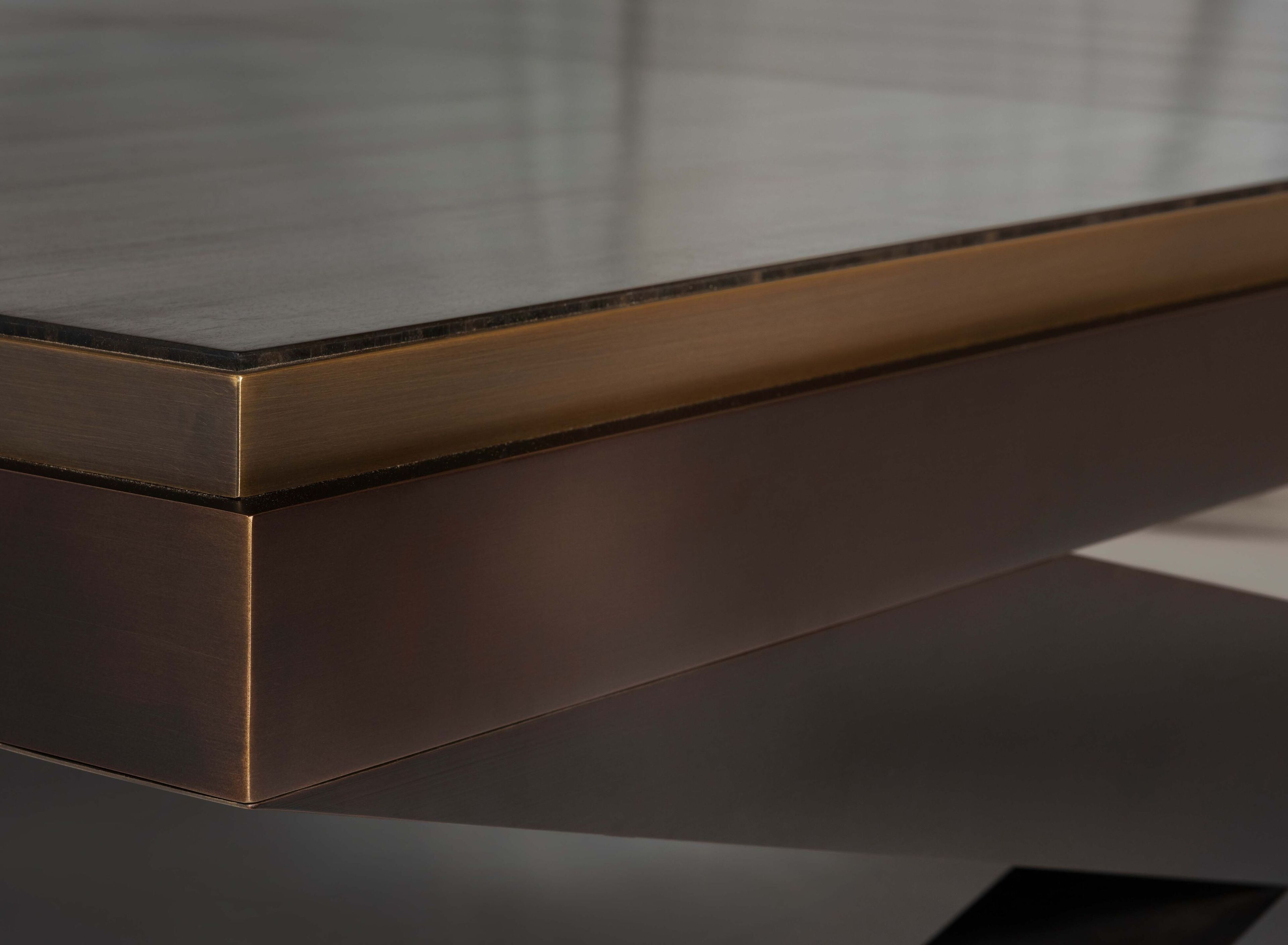 Черный квадратный журнальный столик REDA AMALOU DESIGN Limited Edition ARCH-00145168 - Вид №1