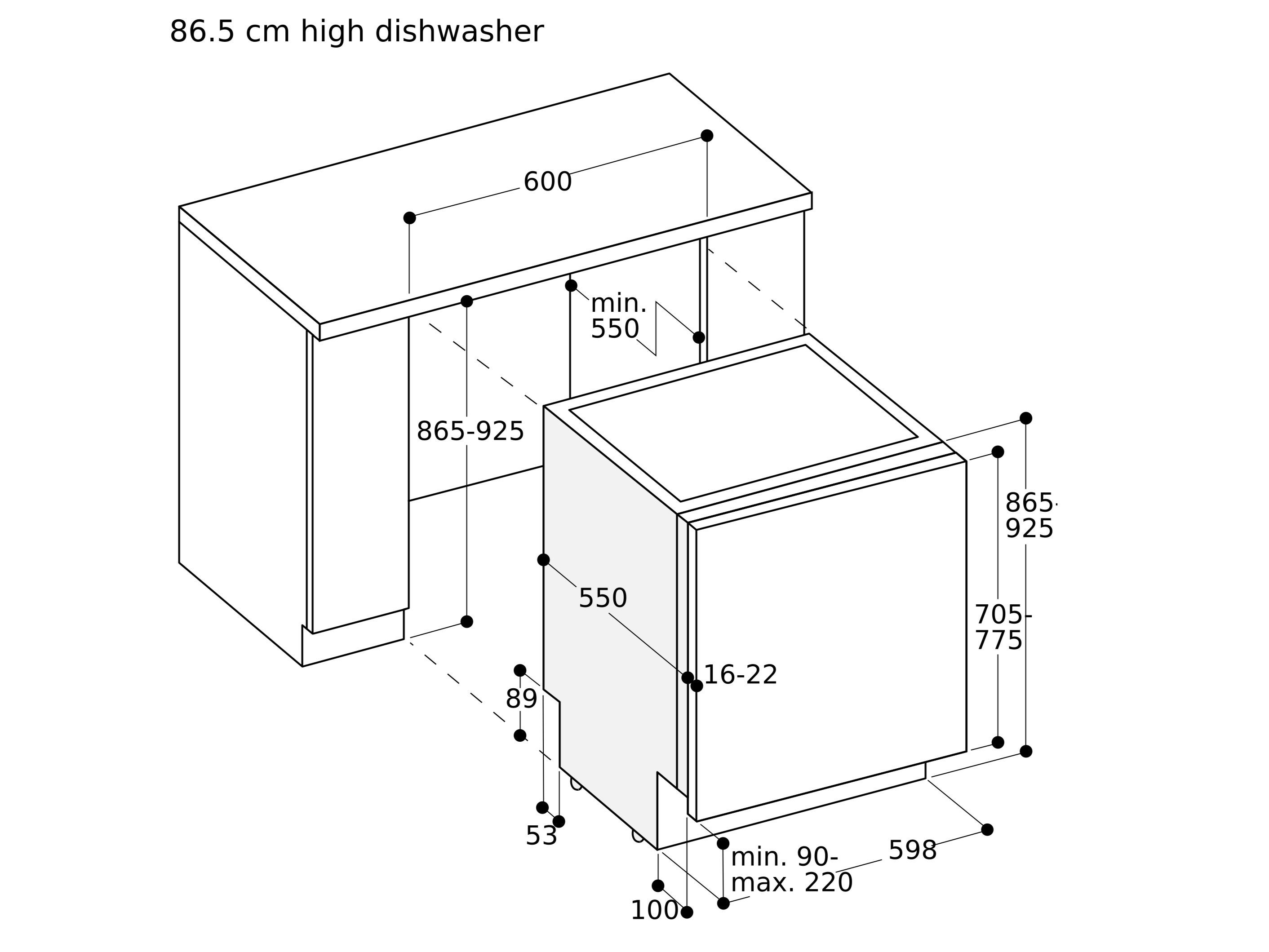 Встроенная посудомоечная машина GAGGENAU серия 200 ARCH-00126144 - Вид №2