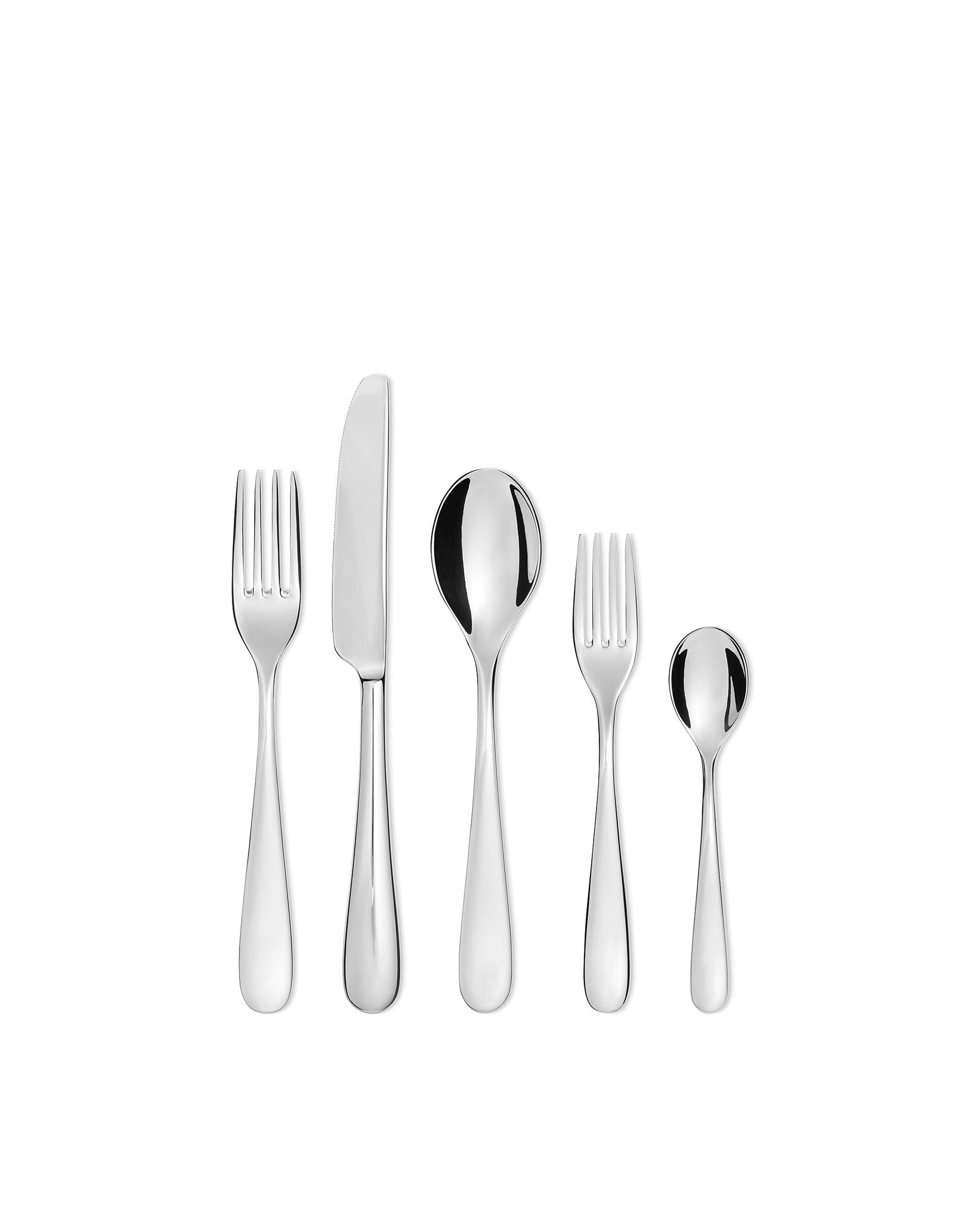 5180S5 Набор столовых приборов Alessi Италия Nuovo milano - Вид №2