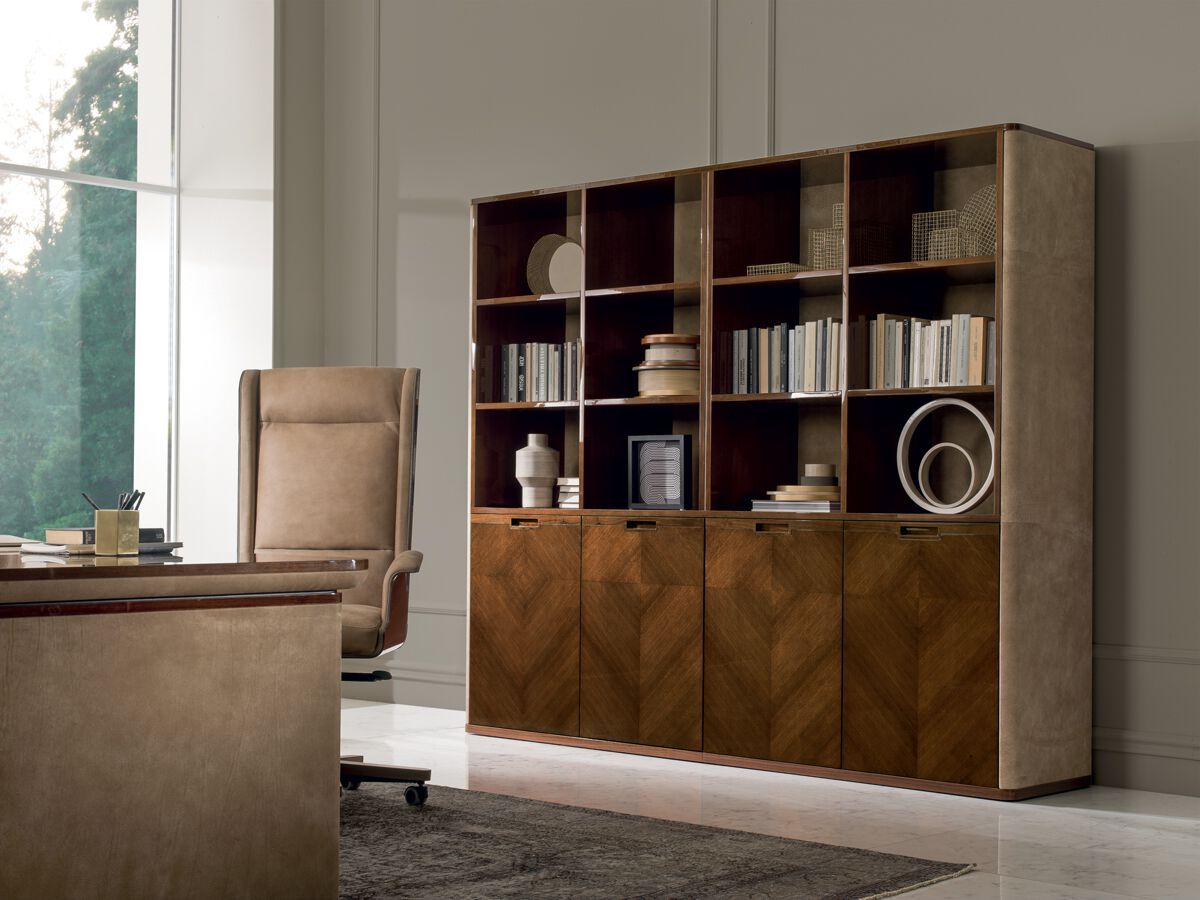 Деревянный высокий офисный книжный шкаф i 4 Mariani Аватар ARCH-00037965 - Вид №2