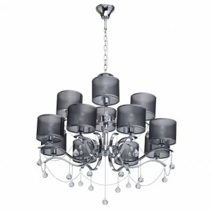 Подвесная люстра MW-Light Федерика 82 379019212 MW-LIGHT ДИЗАЙНЕРСКИЕ, ФЕДЕРИКА, ДВУХЪЯРУСНЫЕ 185839 Серый