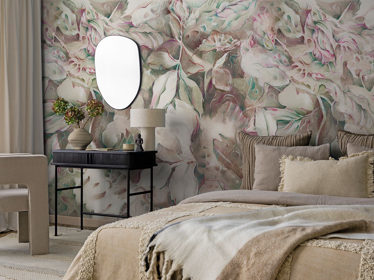 Carta da parati PVC free, eco-friendly, lavabile WallPepper IL GIARDINO DI NINFA ARCH-00133703