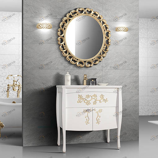 Комплект мебели для ванной Belux Порто 80 (38) АРКТИКН800138