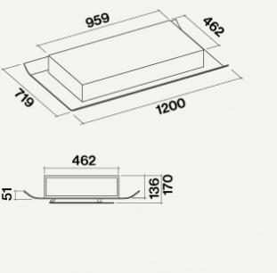 Falmec Вытяжка из закаленного стекла со встроенной подсветкой Design+ sun-id-1391486 - Вид №2