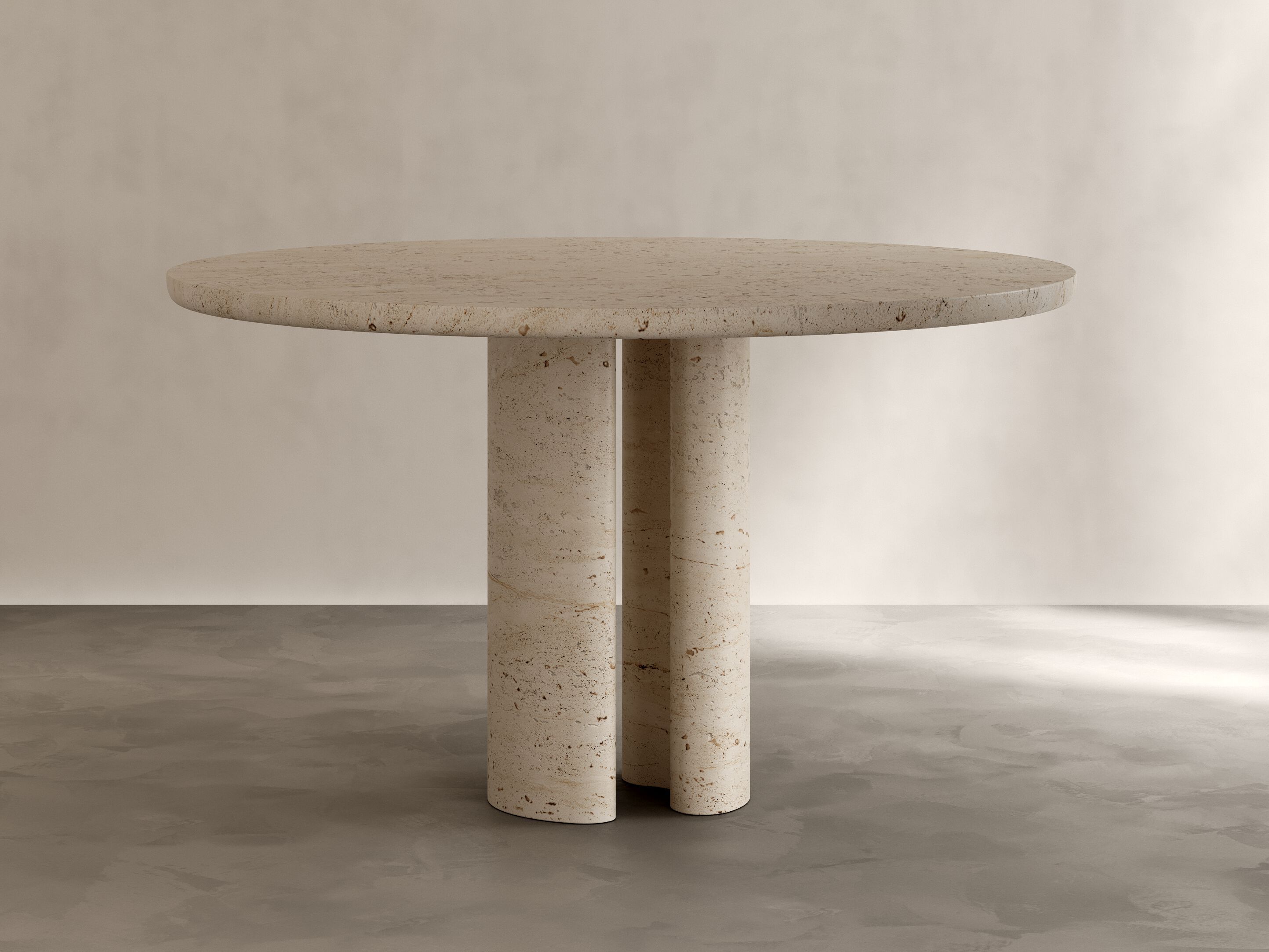 Круглый обеденный стол из натурального камня Paloma Editions ARCH-00118843 - Вид №3