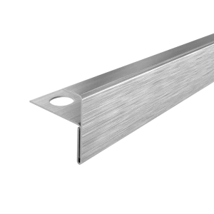 Профиль внешний угол Alprofi 270 см ПУ 13-10НС.2700.001 нержавеющая сталь цвет серый