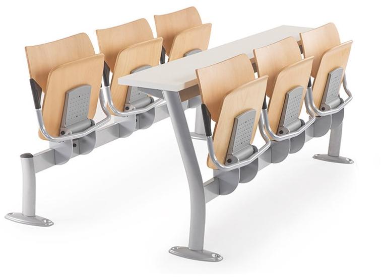 Mara Модульная скамья со встроенными стульями  6700  - Вид №1