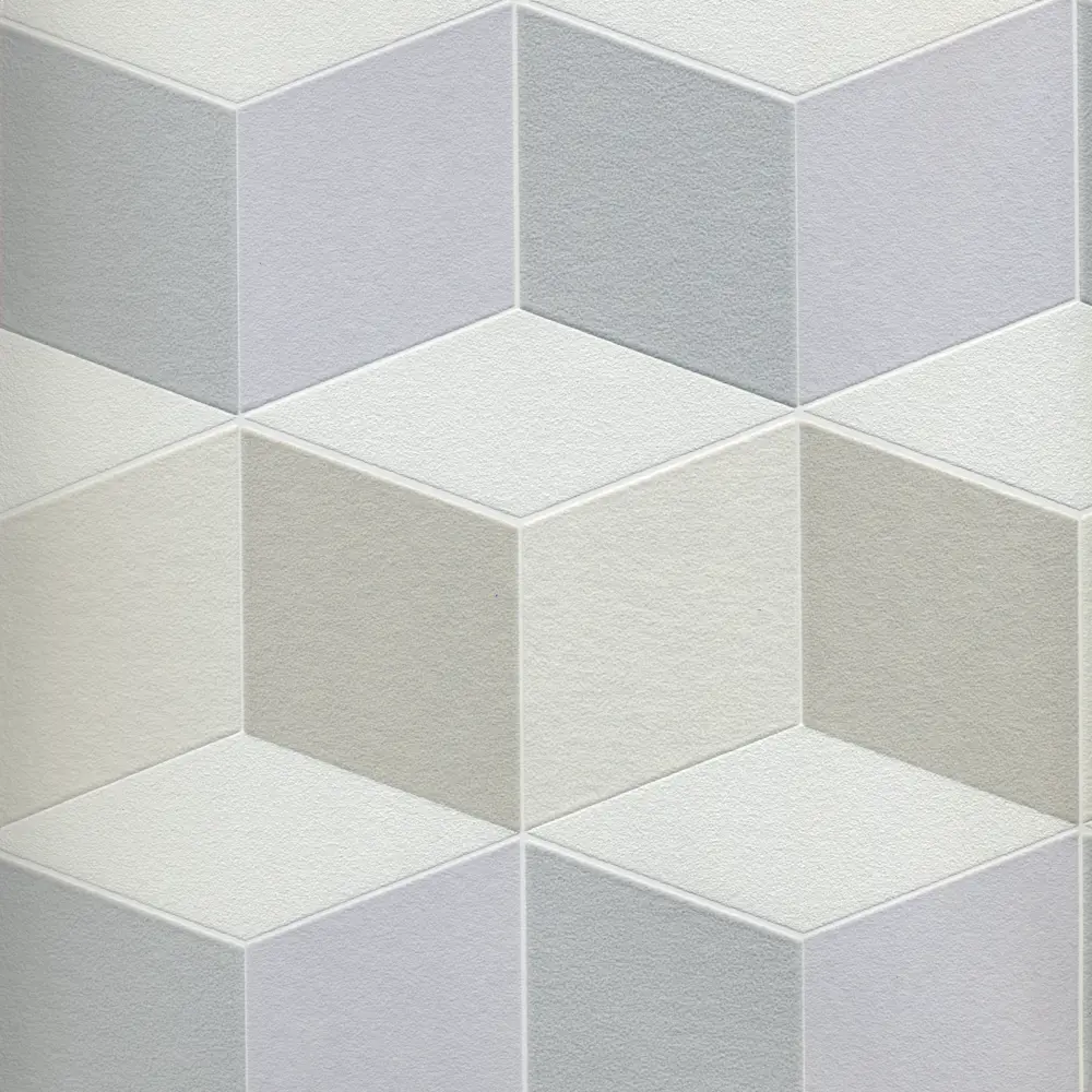 Обои «Геометрия», флизелиновые, цвет серый, 0.53х10.05 м Rasch Uptown STLM-2158556 - Вид №1