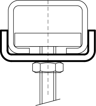 6535112 BIS Шайбы (U-образные) монтаж в профиле BIS RapidRail® walraven  - Вид №2
