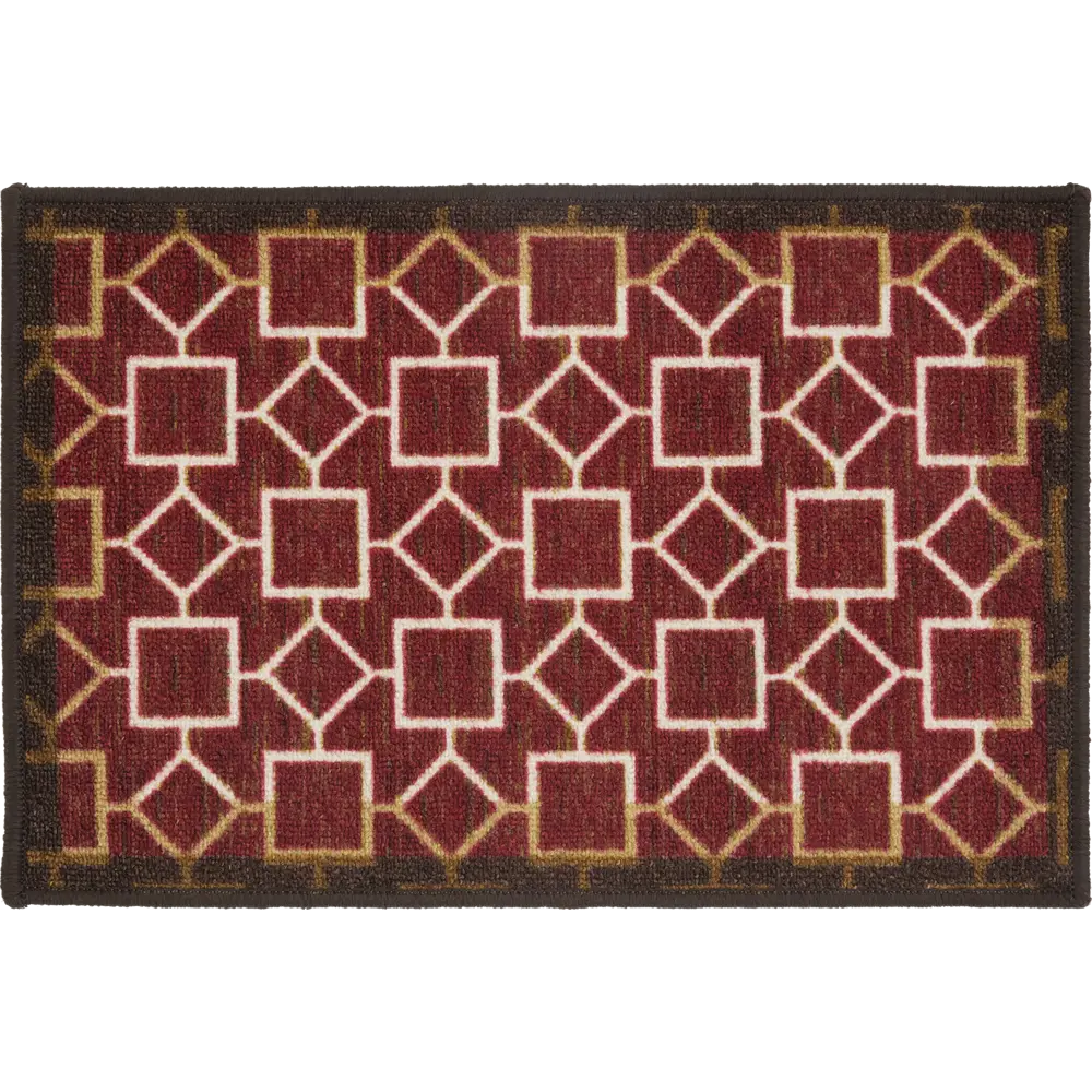 Коврик Ctim Стелла 40x60 см нейлон цвет красный 84739236 STLM-2103431 