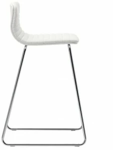 VAGHI Высокий табурет из саночной кожи Union guest U5spc