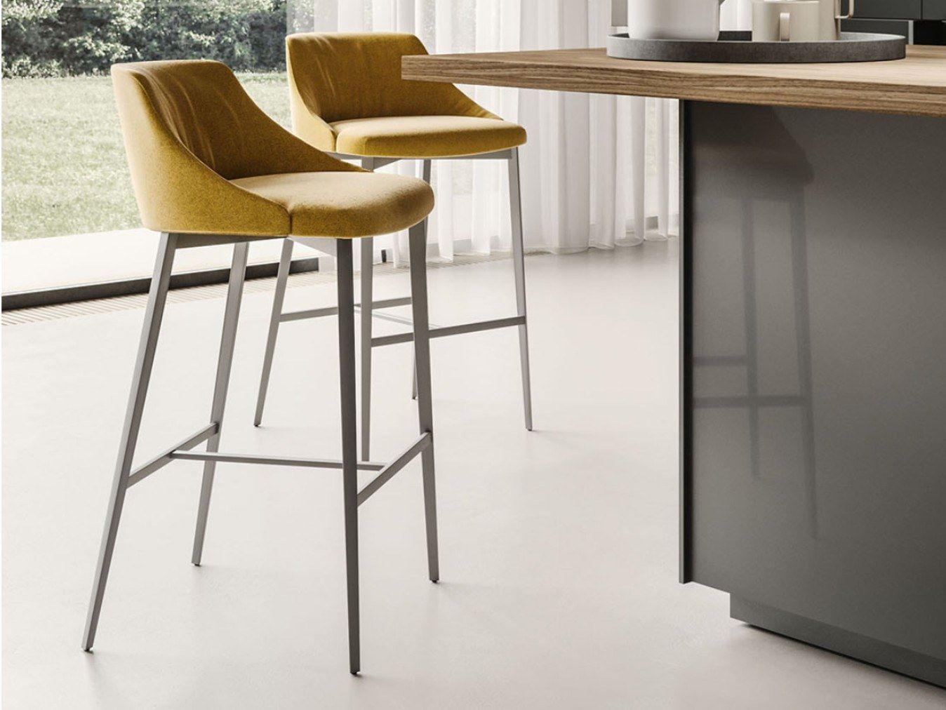 Высокий мягкий стул Ronda Design ARCH-00079022