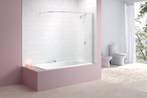 Шторка на борт ванны MB5 Merlyn MBOX Хромированный