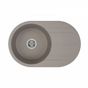 1A712932AI250 Мойка кухонная прямоугольная AQUATON АМИРА