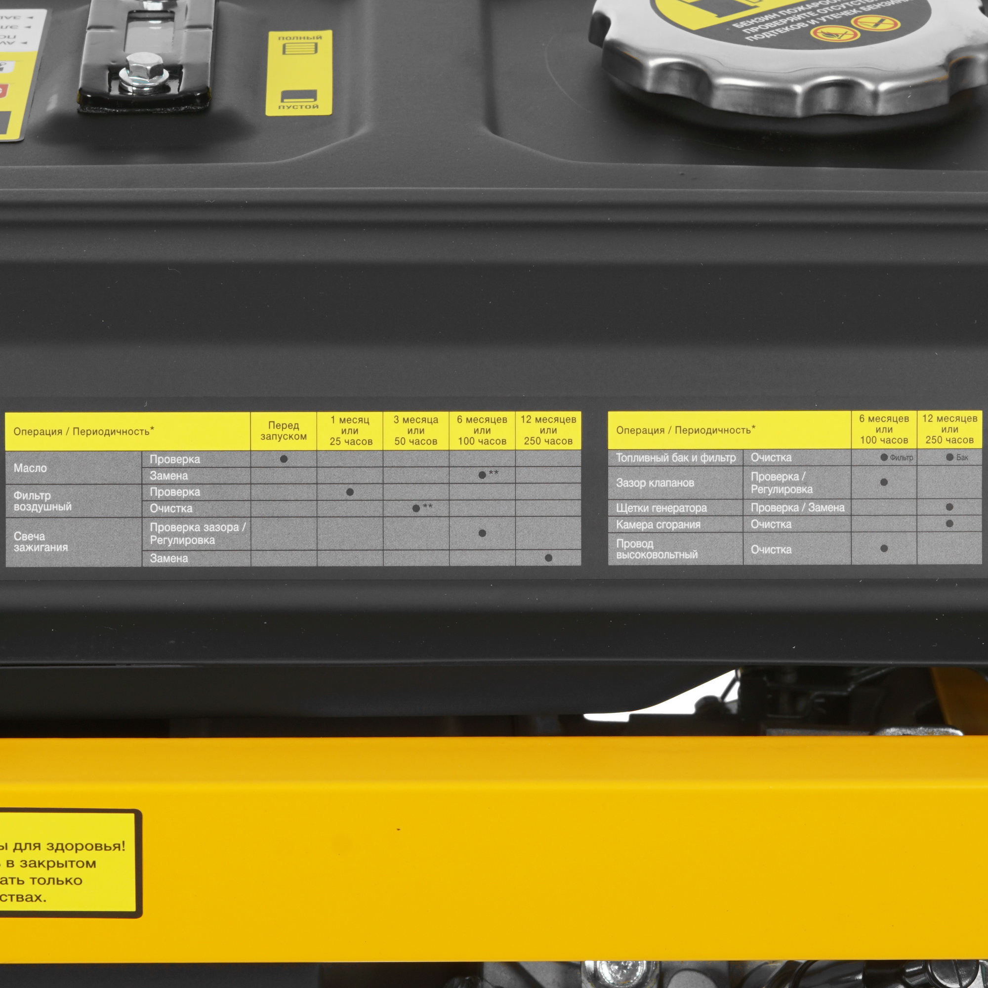 Электрогенератор   бензиновый STEHER GS-4500 5307949 STDN-0015968 - Вид №7