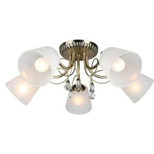Потолочная люстра Omnilux Larone OML-54607-05 OMNILUX LARONE 184204 Белый
