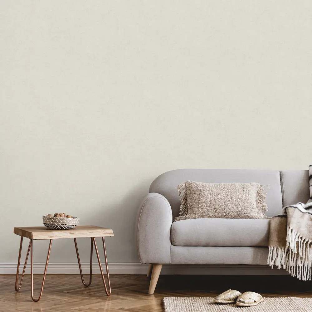 INSPIRE Linen - флизелиновые обои бежевые под покраску 87949125 STLM-0076323 - Вид №2