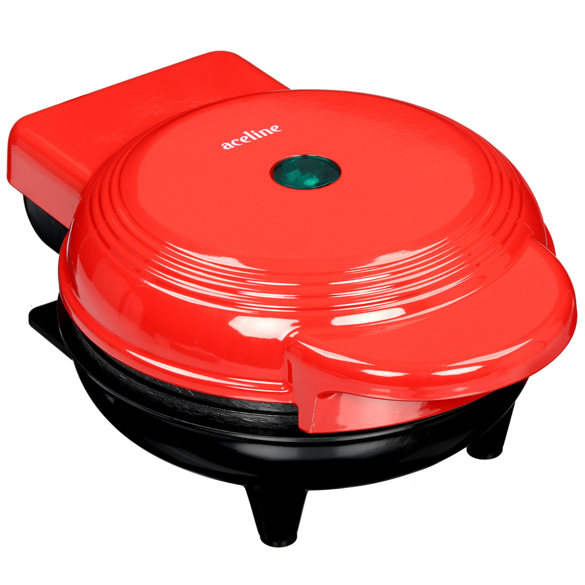 9153828 Вафельница Aceline AWM-350 красный STDN-0040806