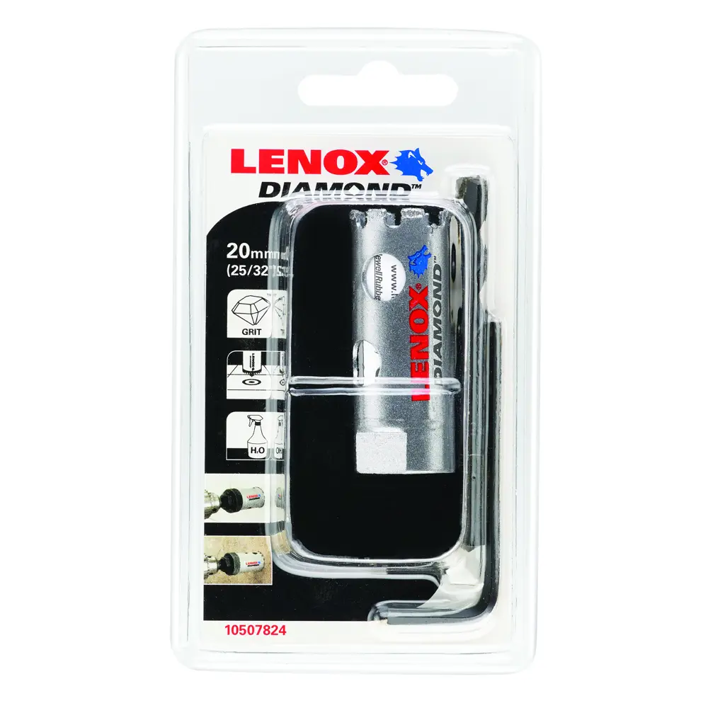 Коронка по керамике с алмазными сегментами Lenox 20 мм STLM-2088671 - Вид №4