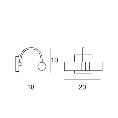 Linea Light 3272 Fotis настенный 61530 - Вид №2