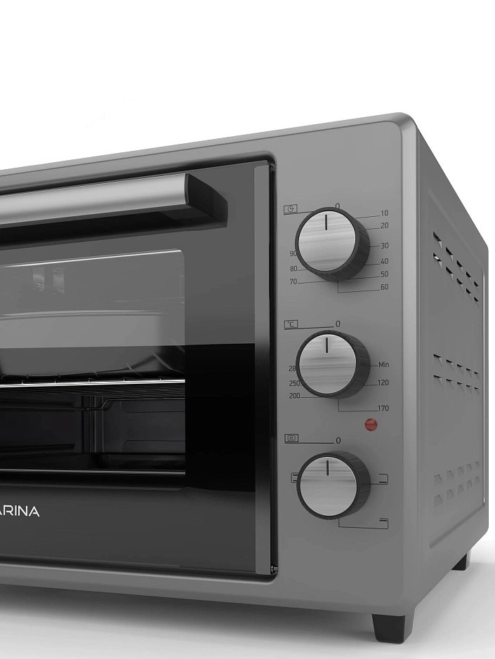 9114643 Мини-печь Darina UN NDE37 701 серый STDN-0048150 - Вид №4