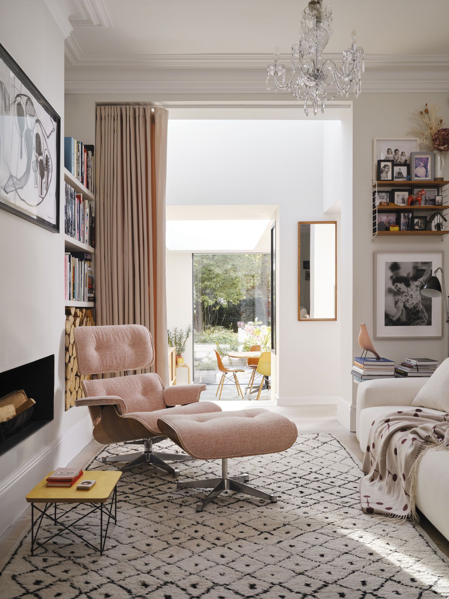 Тканевая спицевая подставка для ног VITRA Eames Lounge Chair ARCH-00084641 - Вид №8