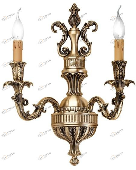 Possoni Illuminazione Настенный светильник из атласной латуни Marilyn 790/a2