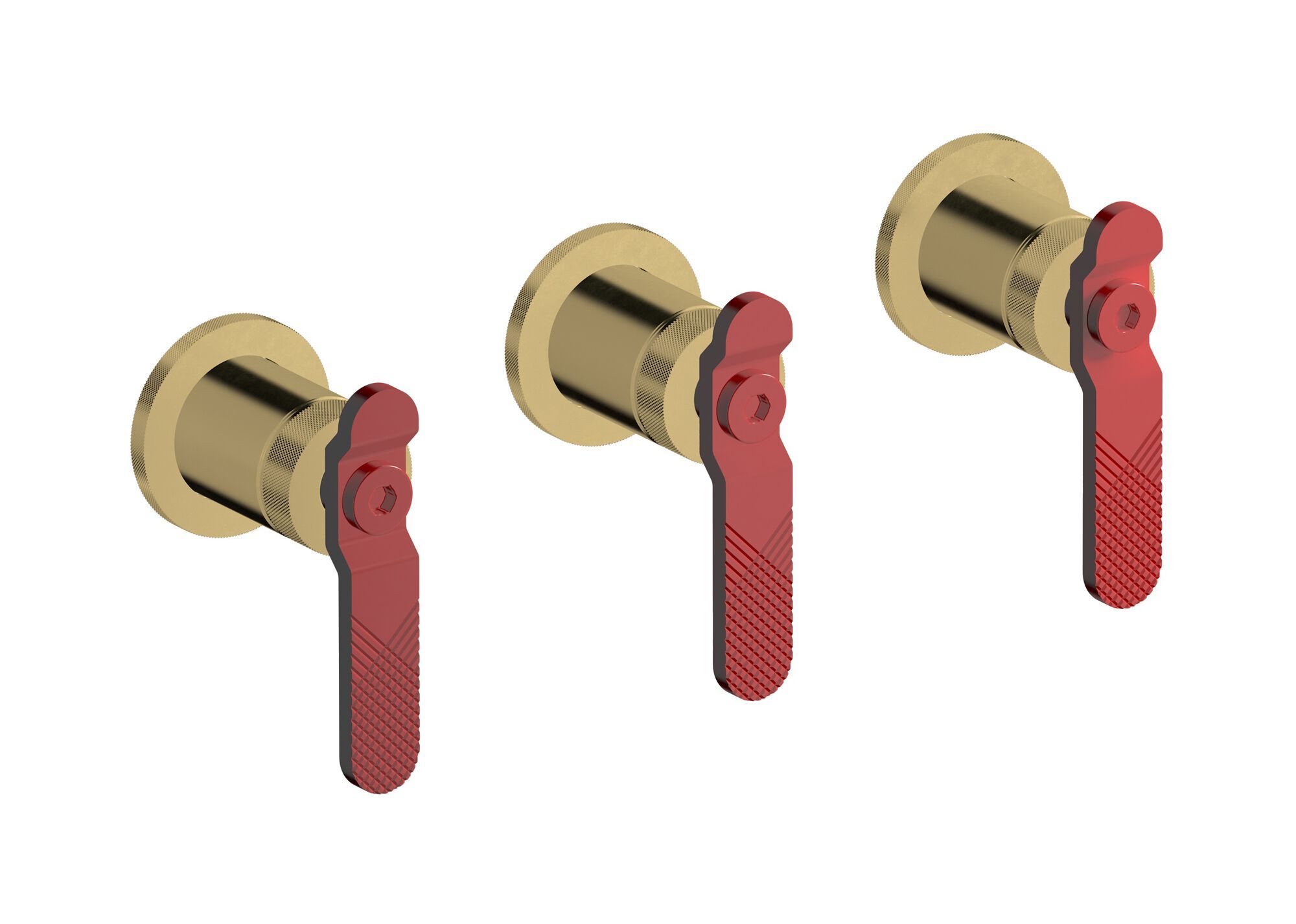 Встраиваемый смеситель для душа с 3 отверстиями IB Bold ARCH-00129314 - Вид №13