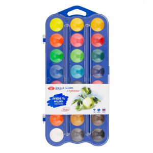 227421539 Краска акварель набор 24 цв. синий Я - Художник!