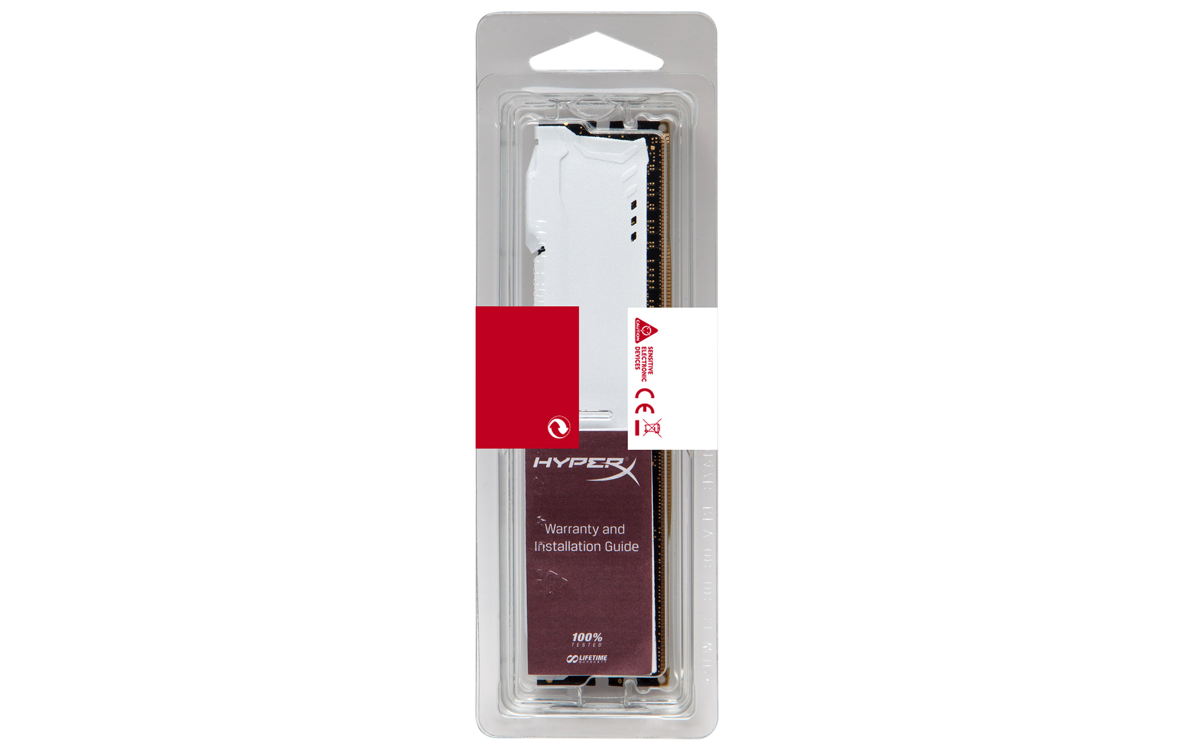 HX432C18FW2/8 8gb 3200mhz ddr4 cl18 dimm hyperx fury white Kingston Santreyd  - Вид №3