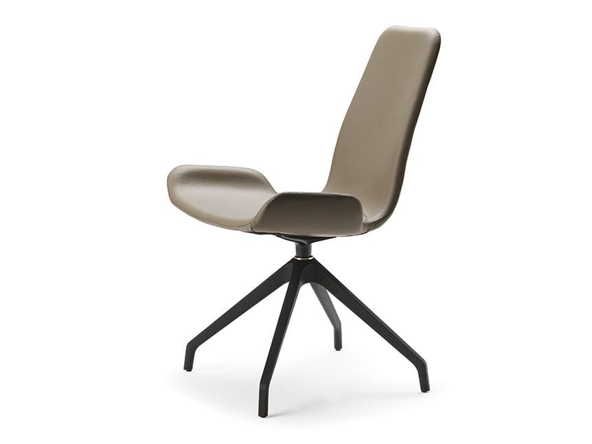 Кожаный поворотный стул Cattelan italia FLAMINGO ARCH-00131462 - Вид №1