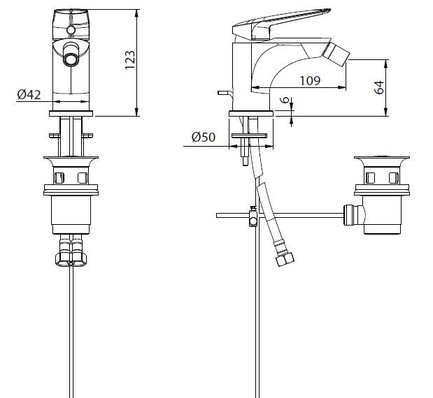 LGA00300 Смеситель M&Z Laguna Santreyd - Вид №1